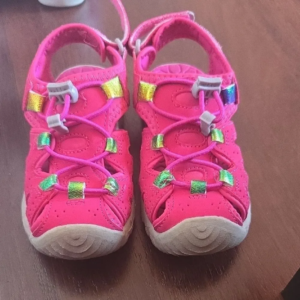 Vibrant Pink Kids Shoes